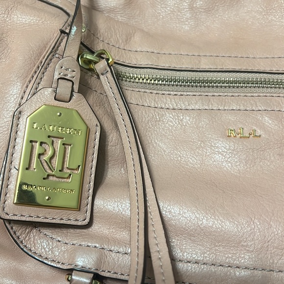 Ralph Lauren Pink Leather Handbag - Picture 4 of 6